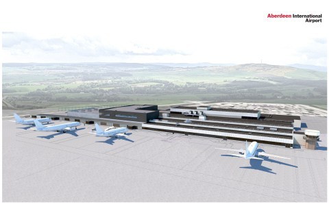 The plans show how Aberdeen Airport could look