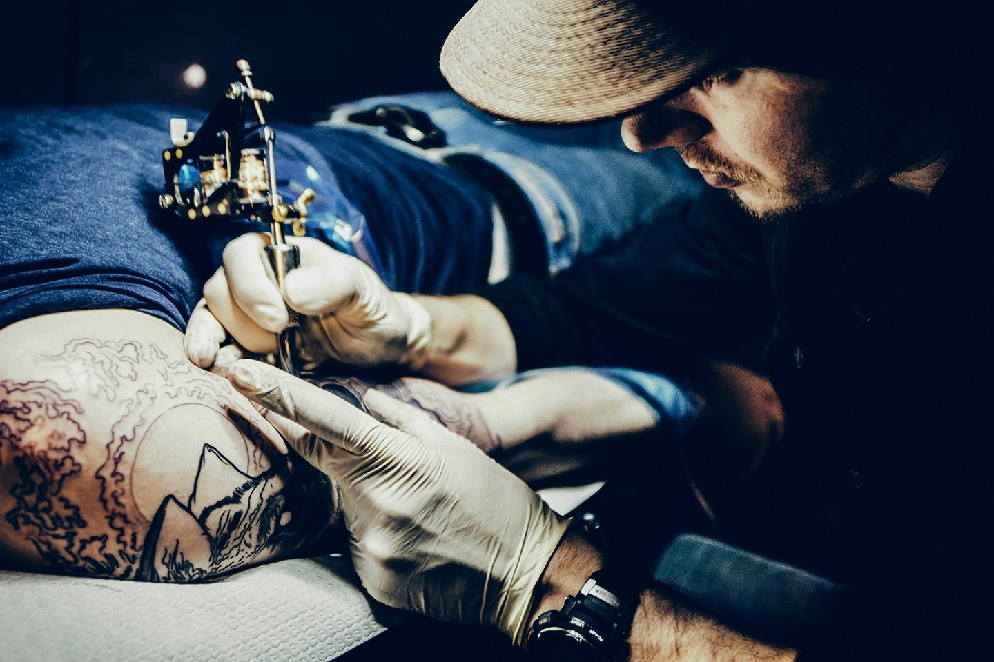 Aberdeen tattoo artist James Deveron