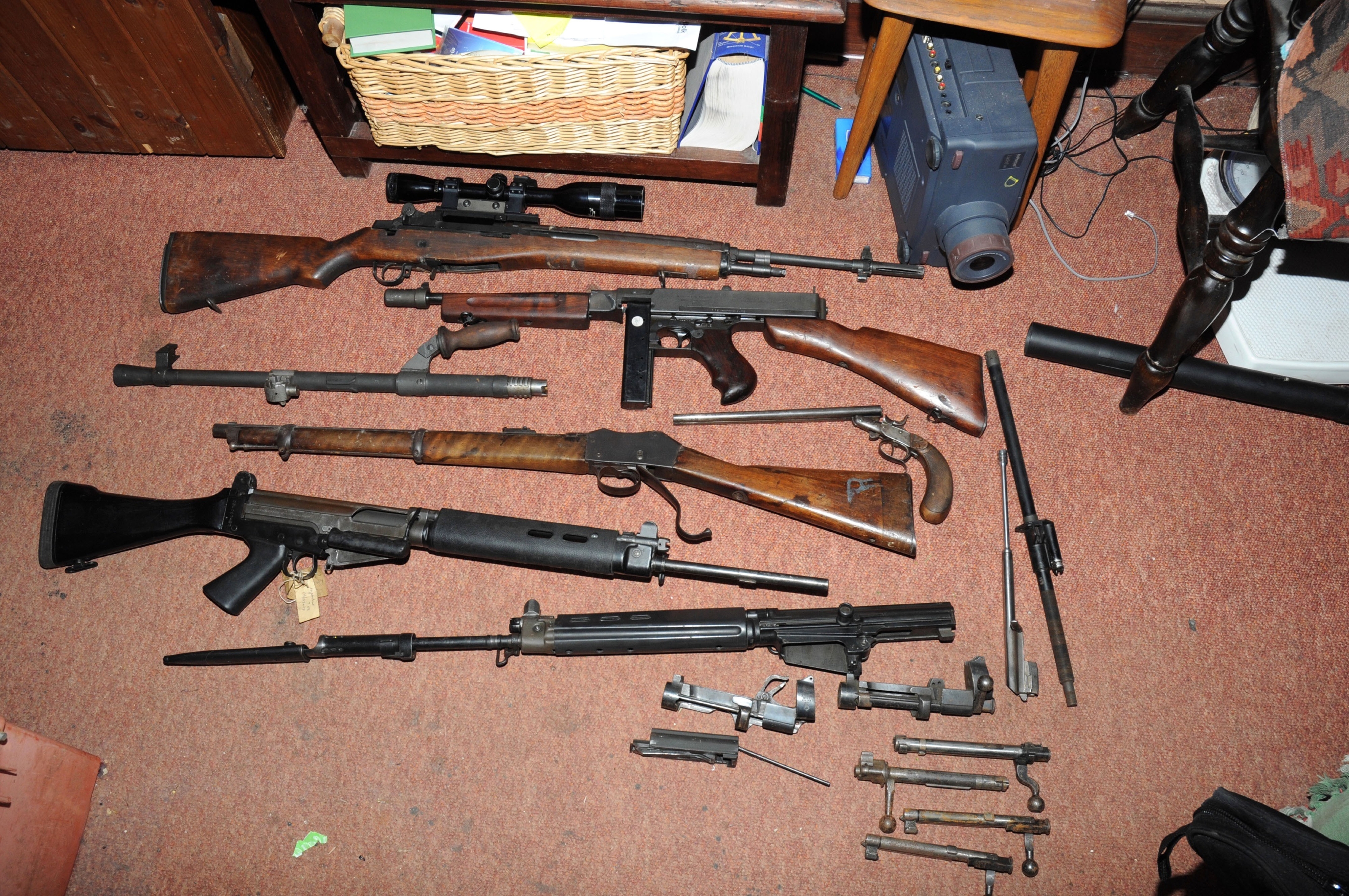 Largest UK firearms haul