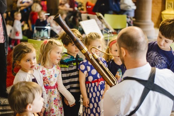 The Scottish Chamber Orchestra performed in the Highlands last year.