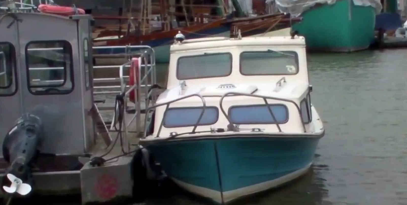 Boats in Bristol docks