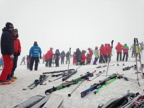 A busy day in the Cairngorms