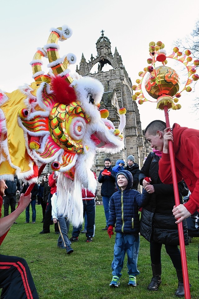 Chinese New Year arrives in Aberdeen
