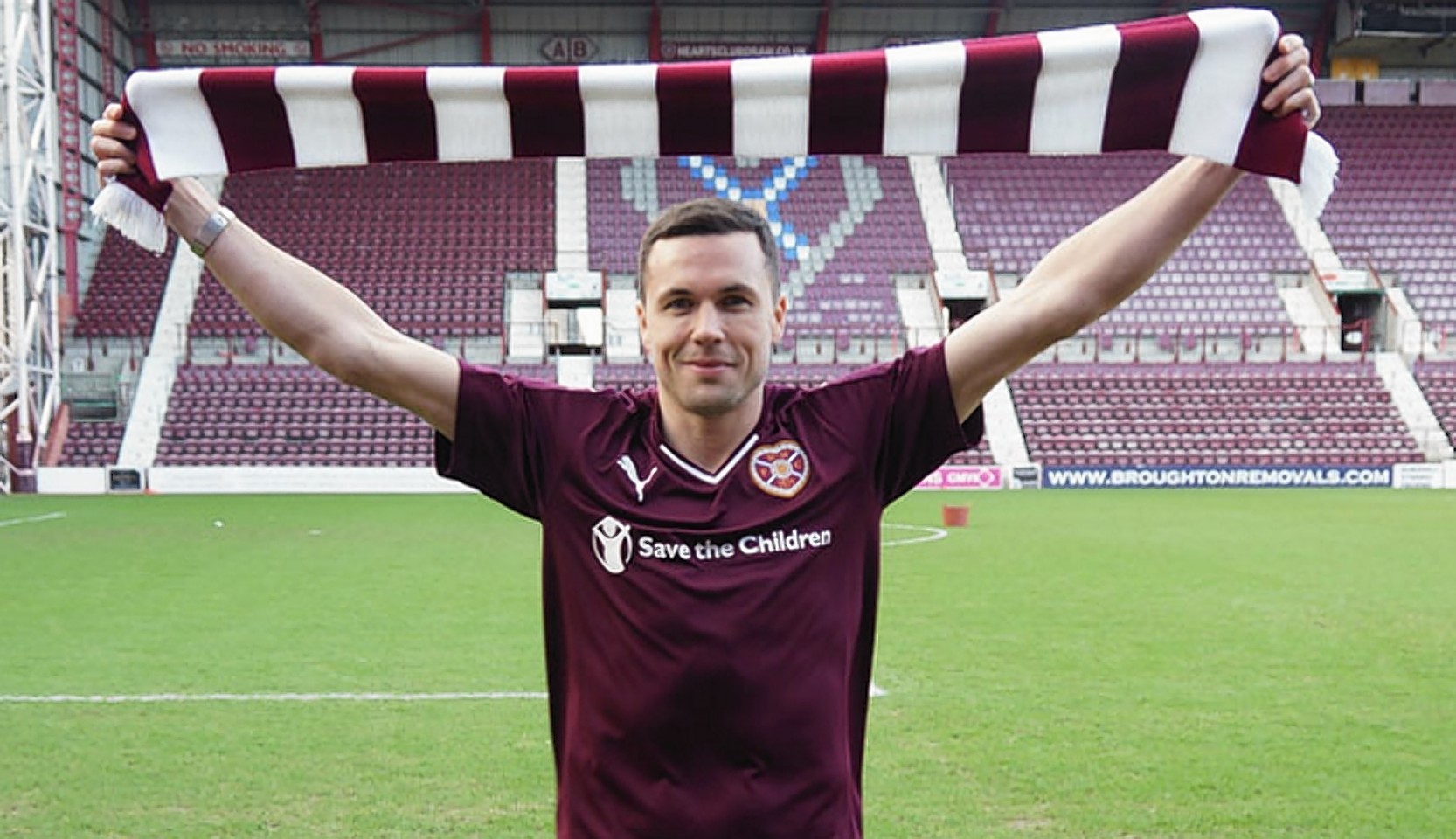 Don Cowie joined Hearts following his release from Wigan
