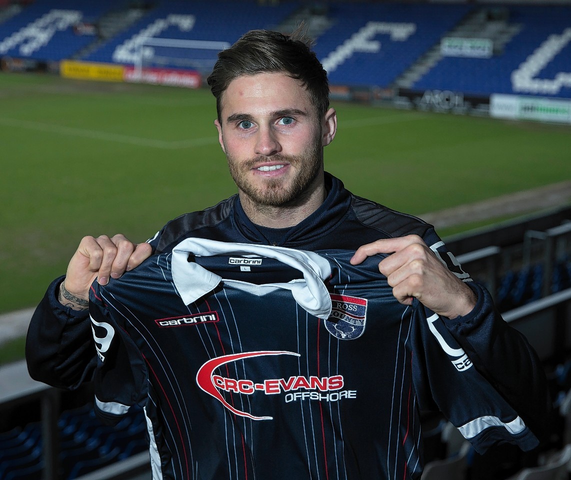 Goodwillie joined the Staggies from Aberdeen on deadline day