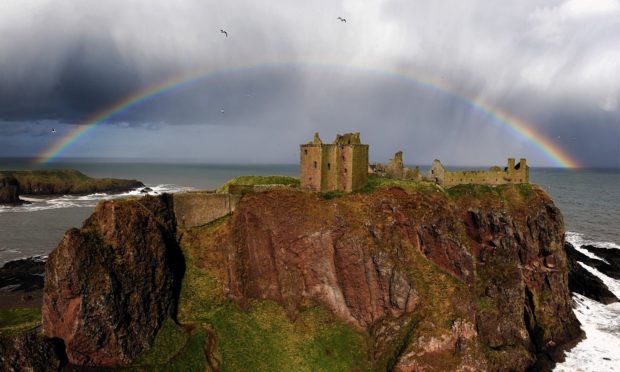 Dunnottar Castle. Picture by Kenny Elrick.