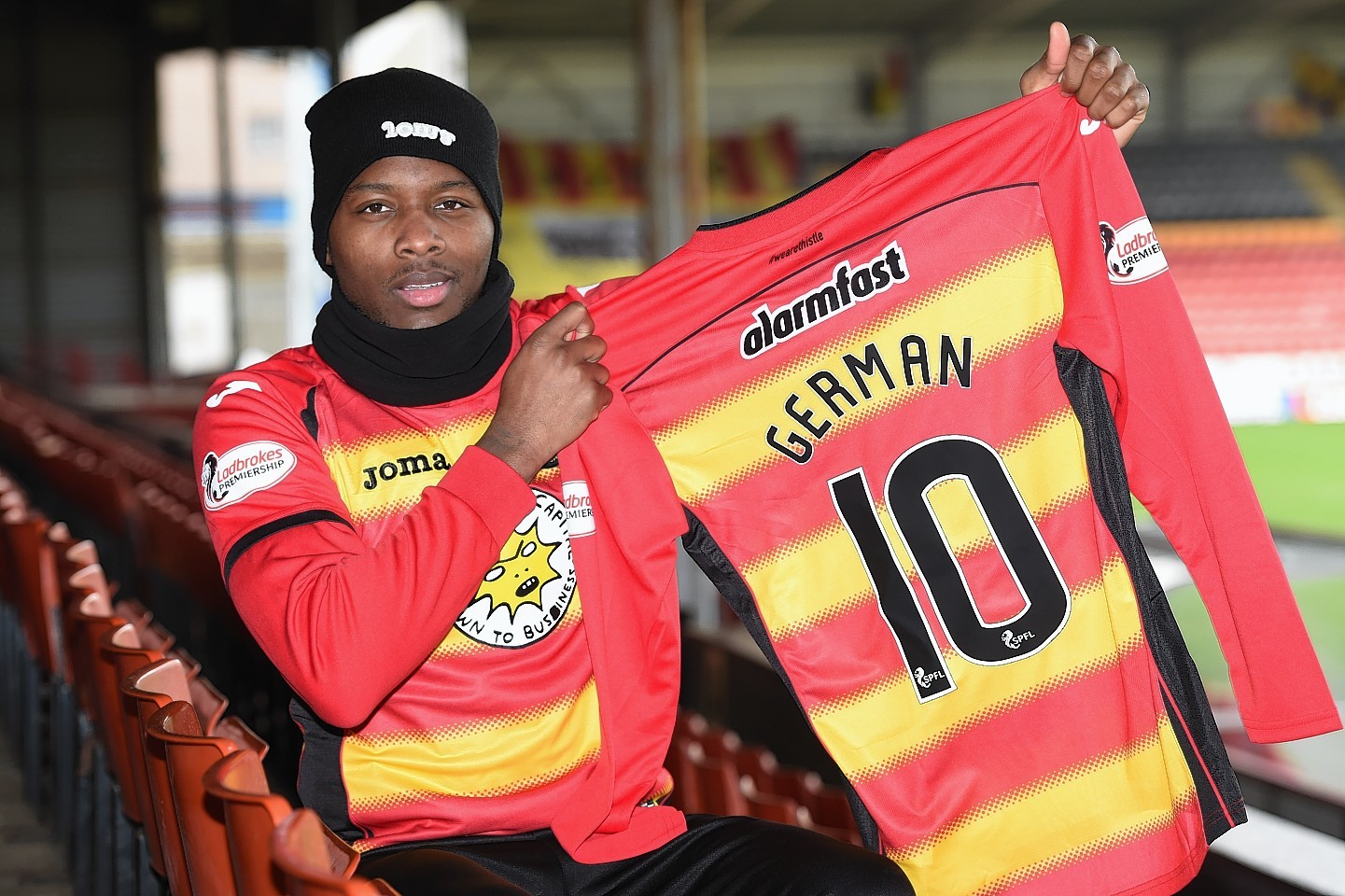 Former Queens Park Rangers man Antonio German could make his Thistle debut tonight 
