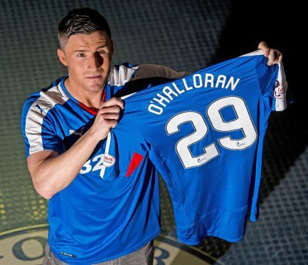 Attacker Michael O'Halloran left St Johnstone for Rangers