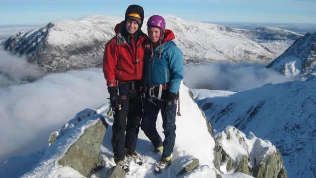 Missing climbers Tim Newton and Rachel Slater