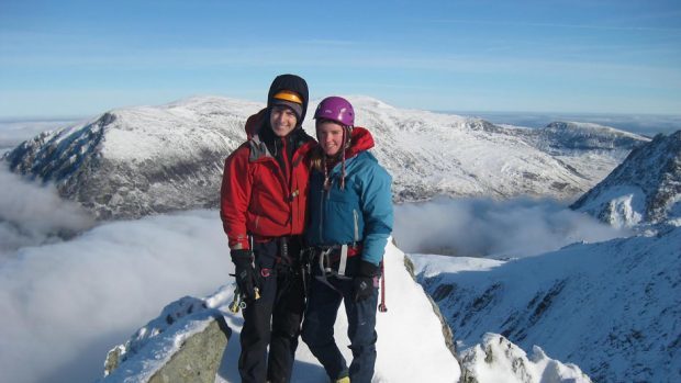 Missing climbers Rachel Slater and Tim Newton