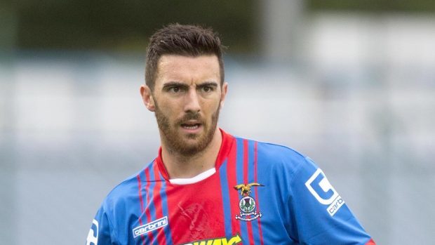 Inverness midfielder Ross Draper