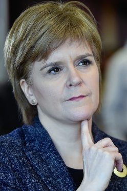 First Minister Nicola Sturgeon