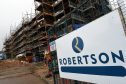 Robertson's shelterd housing building project in North Road, Forres