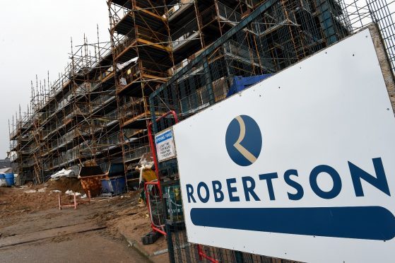 Robertson's shelterd housing building project in North Road, Forres