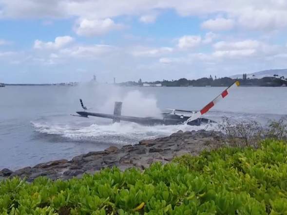 Heli crash Peral Harbour