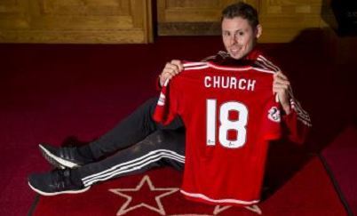 New Dons signing Simon Church