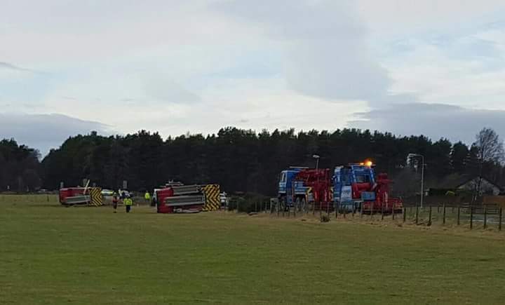 Emergency services are at the scene. (Picture submitted by user)