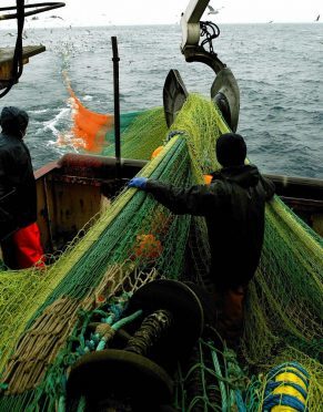 439,900tonnes of fish worth a total of £437million was landed by Scottish-registered boats during 2015