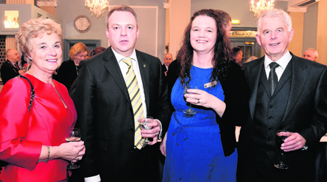 Dorothy Suttie, Barry Fisher, Rebecca Raynes and Ian Suttie