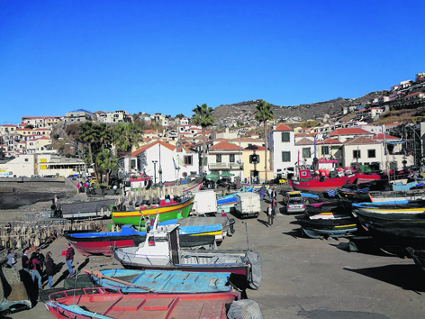 The picturesque fishing village of Camara de Lobos
