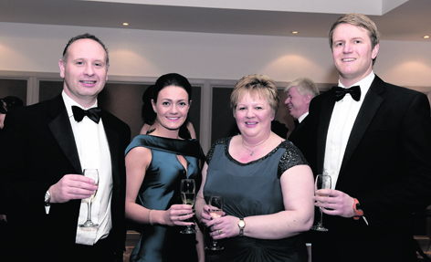 Stuart Brown, Katie McLaughlin, Morag Brown and Craig Moor