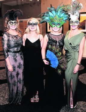 Christina Smith, Amy Morrison, Fiona Armstrong and Fiona Cruickshank