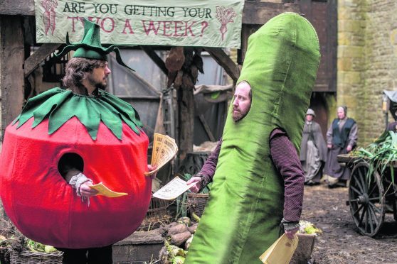 Mathew Baynton, left, and Jim Howick starring in Bill