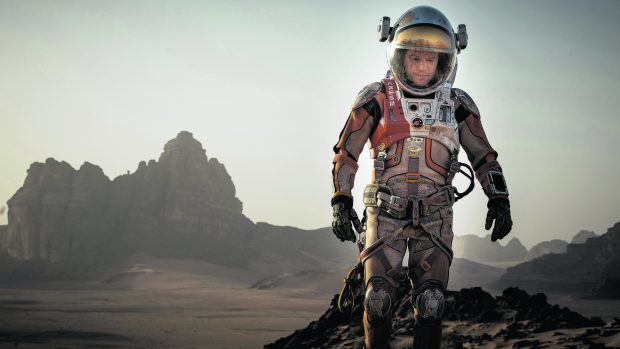 Matt Damon in The Martian