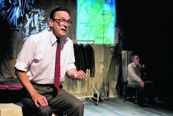 Matthew Zajac in The Tailor of Inverness, which is touring across the north and north-east of Scotland now