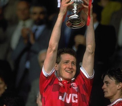 Aberdeen defender Brian Irvine.