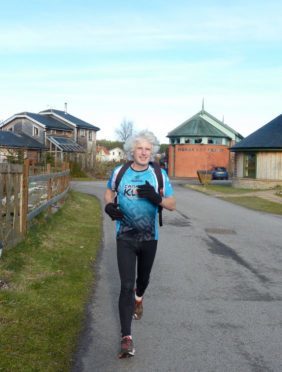 Simon Clark has hit the road as he tackles a 5,000-mile run around Britain.