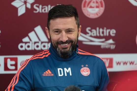 Dons boss Derek McInnes