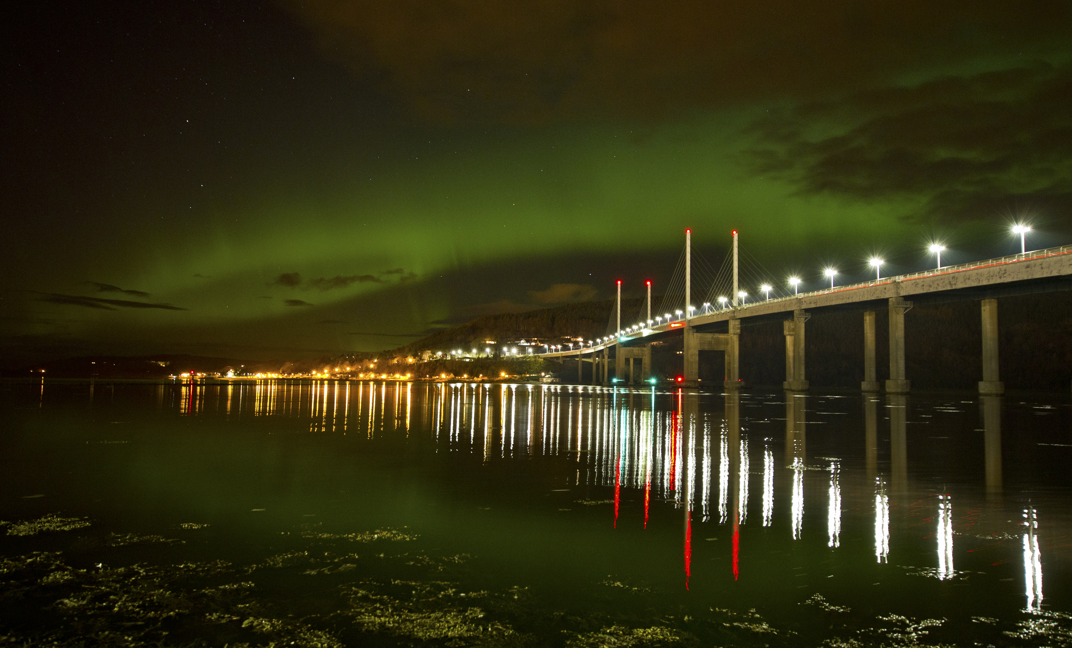 James MacRae at the Kessock Bridge, Inverness