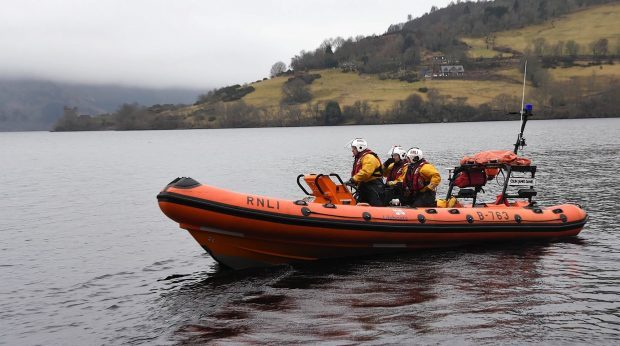 The Loch Ness RNLI boat