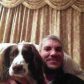 Jason Gates and his beloved pet dog Max
