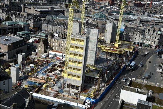 The Reject Marischal Square group gathered more than 400 signatures on a petition