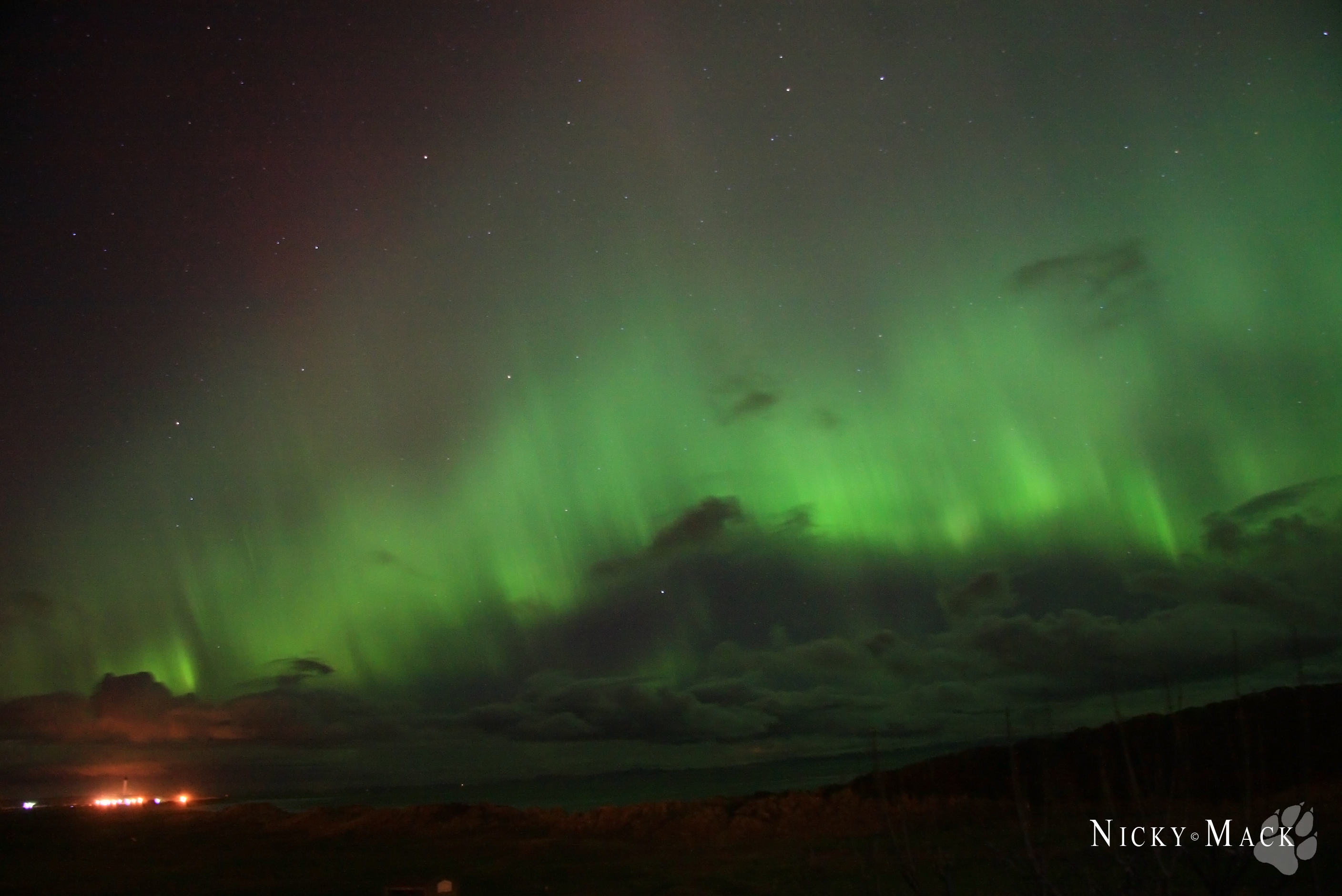 Nicola Mack at Lossiemouth