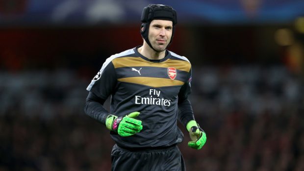 Arsenal goalkeeper Petr Cech