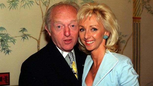 Paul Daniels with his wife Debbie McGee