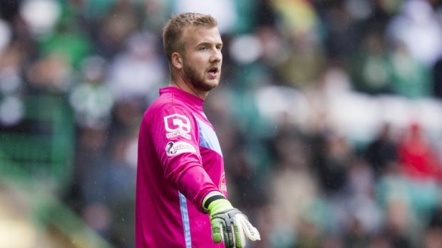 Ross County goalkeeper Scott Fox.