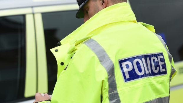 A woman was robbed in Peterhead on Tuesday.