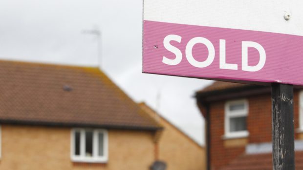 Figures show property transactions in Scotland rose 24% on the previous year in January