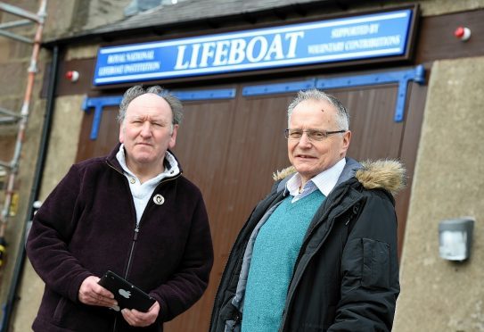 Stonehaven Community Council vice chairman, Phil Mills-Bishop and chairman, Knud Christensen, have hit out at the new PAD policy