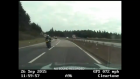 Biker chased by police on A96