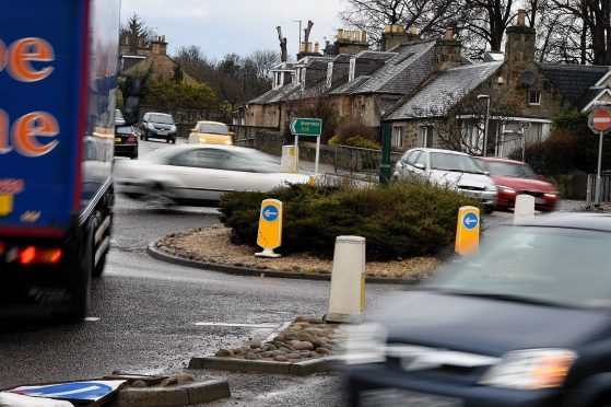 West Road, Elgin near Dr Grays Hospital.
Picture by Gordon Lennox