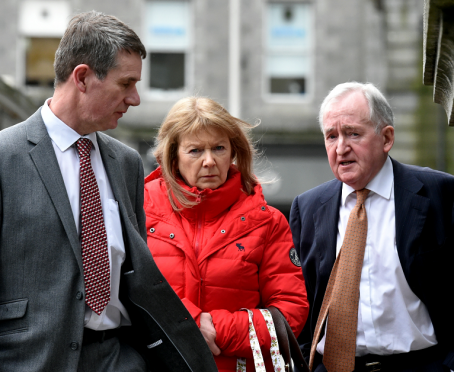 Employment tribunal on Nurse Anne Croft (middle)