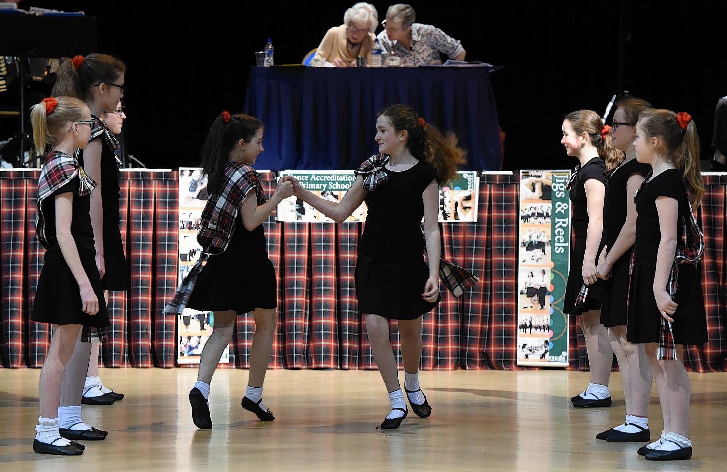 Ashley Road School perform at the festival. Picture by Kenny Elrick