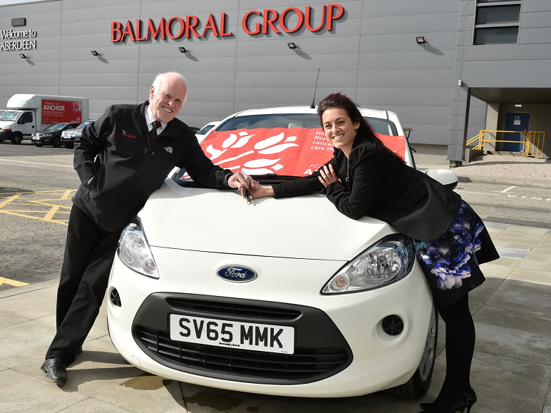 The charity will raffle off the £7,000 Ford Ka