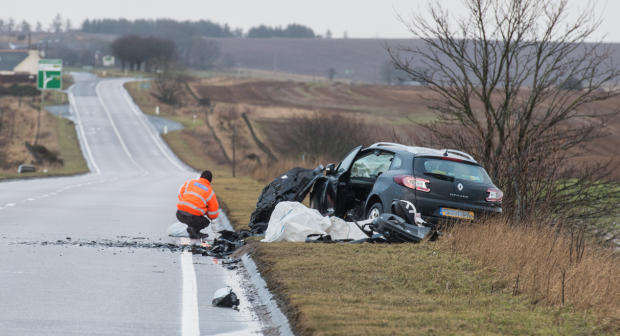 Police, fire and rescue and ambulances services were all rushed to the A90 Aberdeen to Peterhead road, near the Toll of Birness