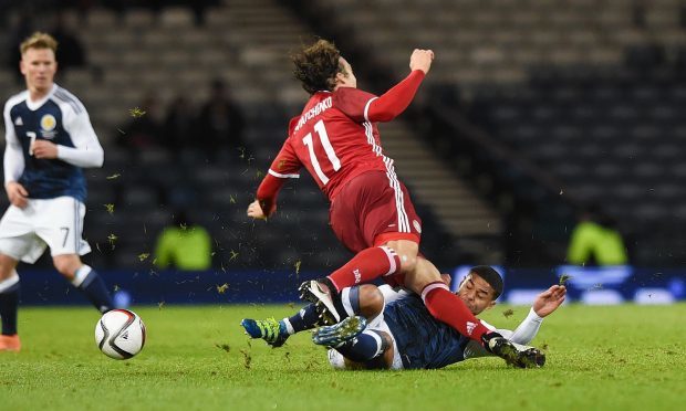 Erik Sviatchenko was floored by Bridcutt's challenge